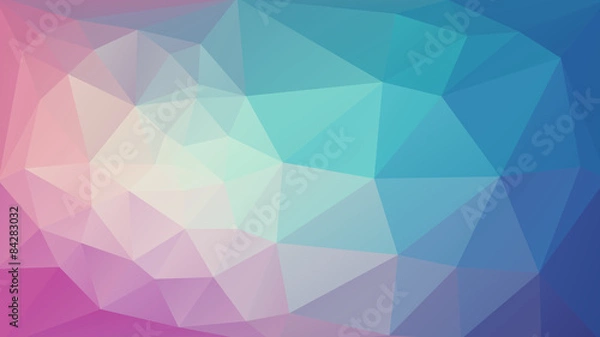 Fototapeta Simple Polygon Background