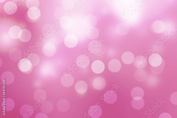 Obraz Pink Bokeh Background