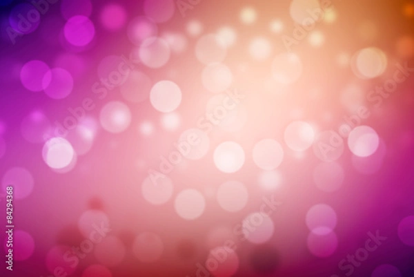 Obraz Pink Bokeh Background