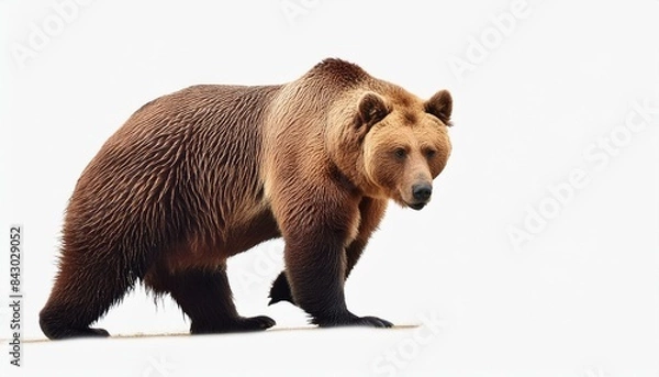 Obraz Ilustración de oso grizzli  2