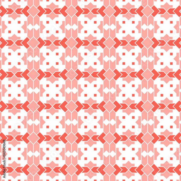 Obraz seamless patternBeautiful seamless geometric pattern, with Islamic ornaments. Versatile design for various creative projects, suitable for decoration, fabrics, textiles, backdrops, wallpapers, etc.