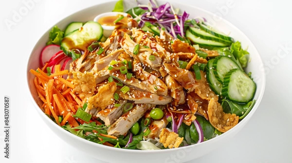 Fototapeta stir fried vegetables