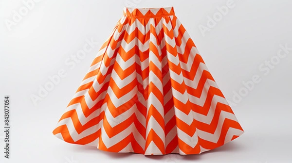 Fototapeta orange skirt