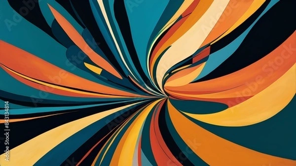 Fototapeta colored, abstract background