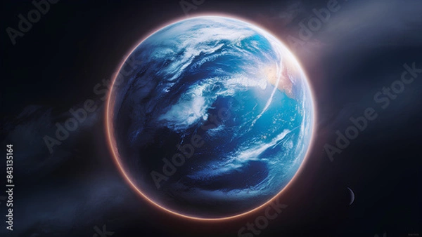 Obraz Earth planet in space 