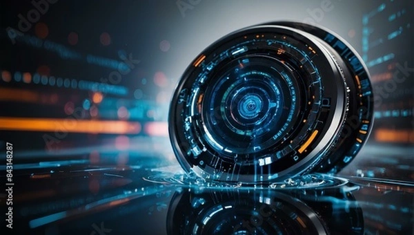 Obraz technology abstract background