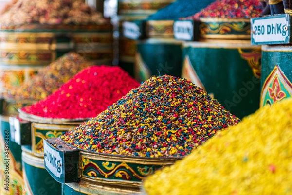Obraz Spices in Marrakesh