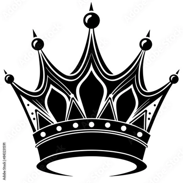 Obraz royal crown set