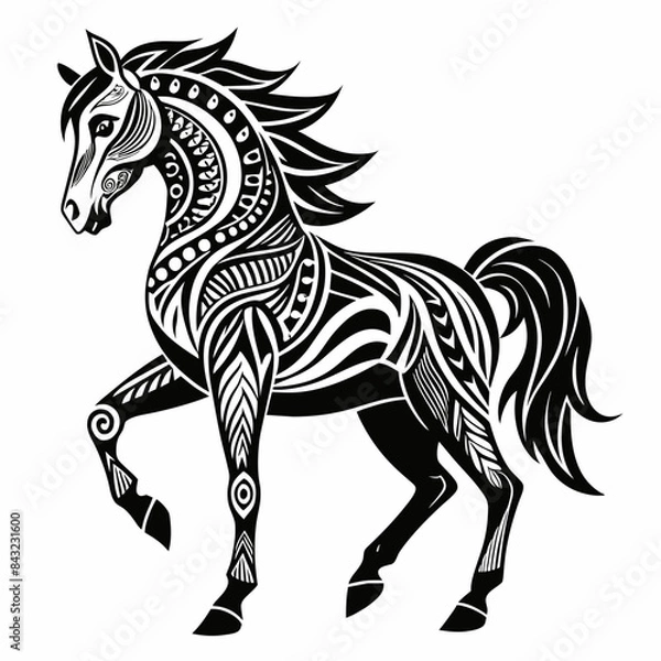 Obraz horse vector