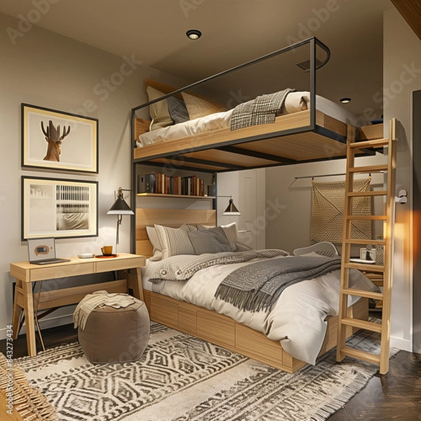 Fototapeta Motivating Chaos in Shared Quarters: Stimulating Design Ideas