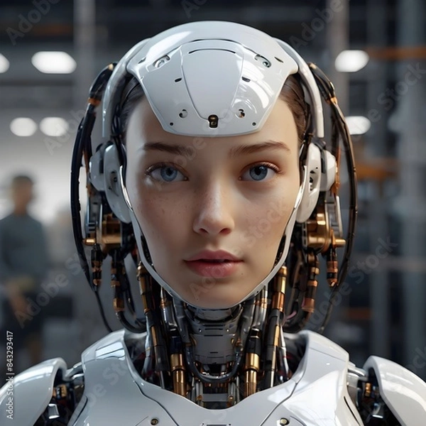 Obraz Beautiful Girls,Robot Girls