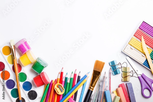 Obraz Materials for children's creativity