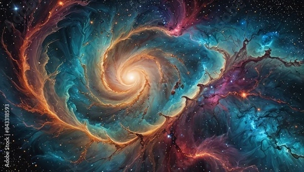 Obraz Cosmic Swirl