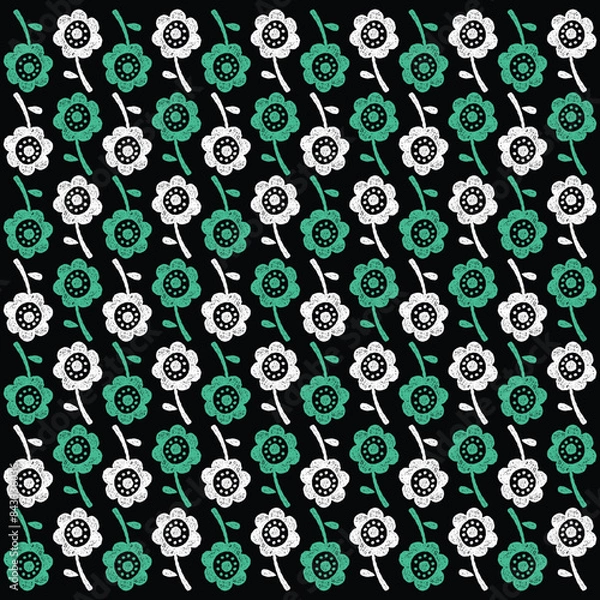 Obraz creative background design with a floral theme with the basic shape of a rose