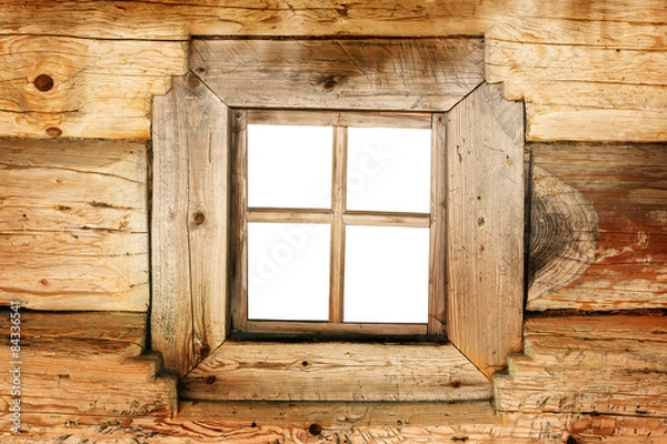 Obraz Old wooden window