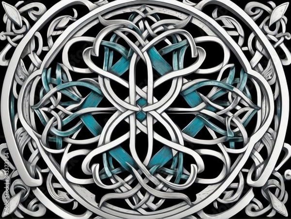 Obraz celtic knot pattern
