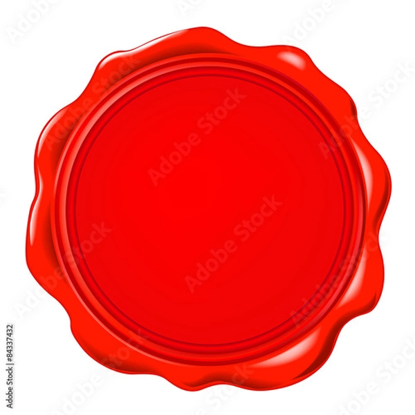 Obraz vector wax seal
