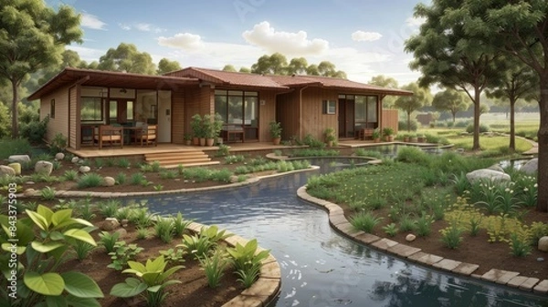 Obraz tropical garden