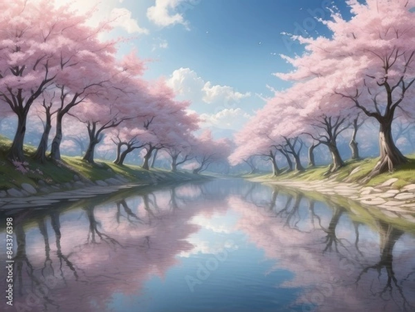 Obraz spring in the park