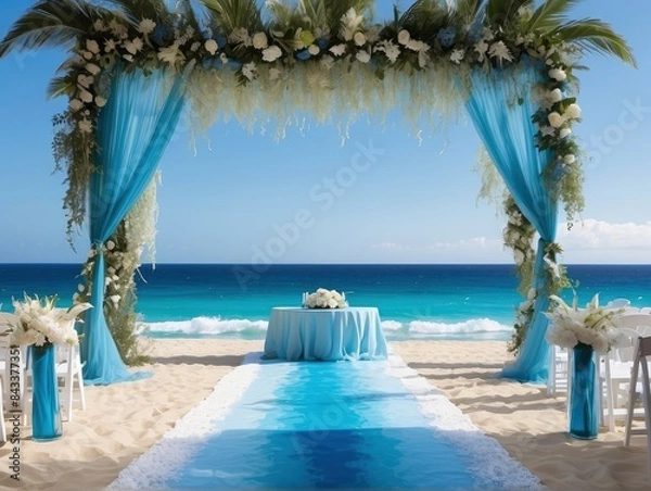 Obraz wedding on the beach