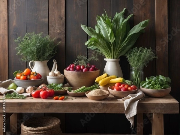 Obraz still life with vegetables