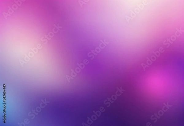 Fototapeta Purple blurred gradient background design. Modern bright wallpaper with colorful gradient shapes