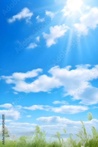 Fototapeta summer sky