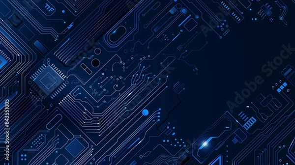 Fototapeta circuit board background