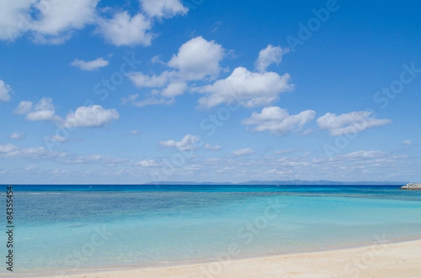 Fototapeta 沖縄県　波照間島　ニシ浜