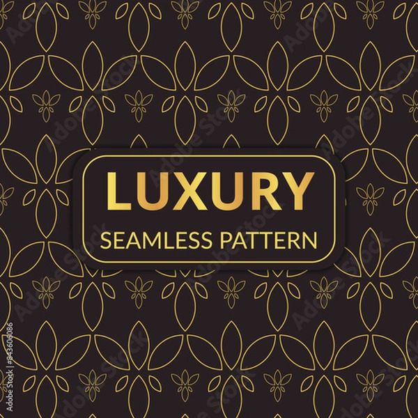 Fototapeta Luxury pattern design