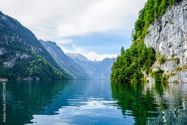 Obraz lake in the mountains