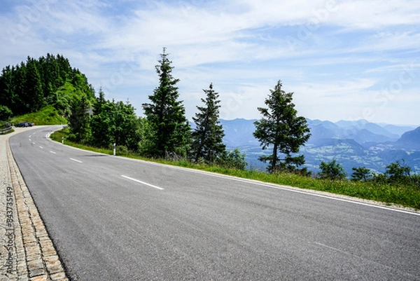 Obraz road in the mountains
