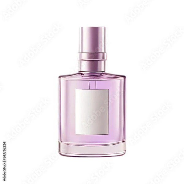 Fototapeta Luxury Perfume Bottle isolated on a transparent background by AI generative