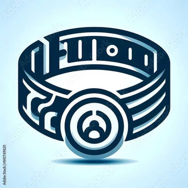 Obraz Virtual Pet Care App Icon Design