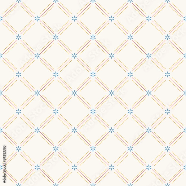 Fototapeta Modern Vector Seamless Pattern