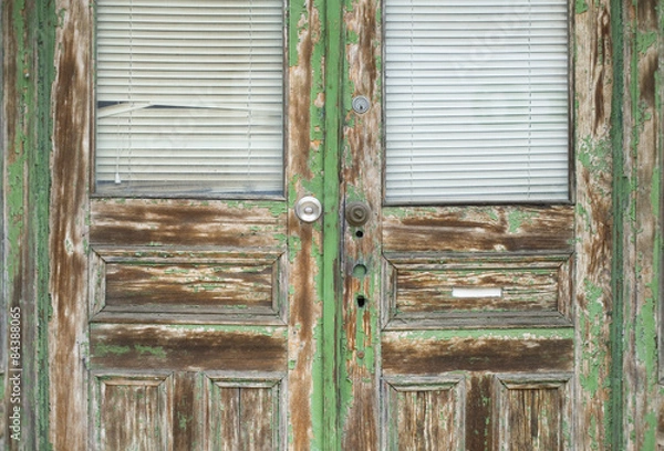 Obraz Old Green Door