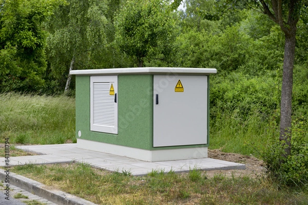 Obraz Trafostation - Neu - Landschaft