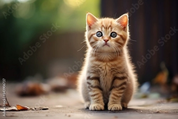 Obraz Cat on the street