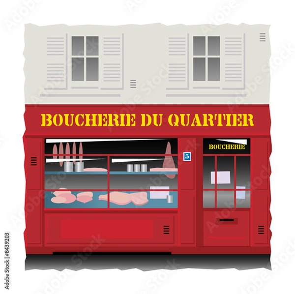 Fototapeta Handel sąsiedzki