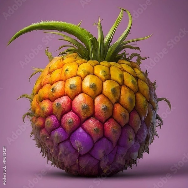 Fototapeta wonderful fruit whit solid background 1