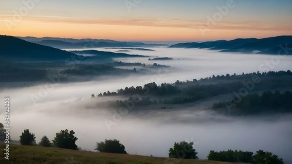Fototapeta River Valley Fog Specialist
Tranquil Mist Exploration Advisor
Atmospheric River Valley Guide
Mystery Fog Landscape Expert
Enigmatic Valley Fog Navigator
