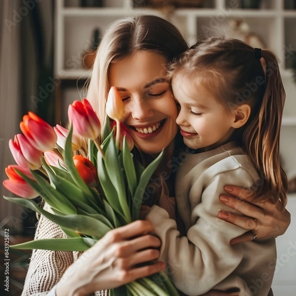 Obraz mother and daughter