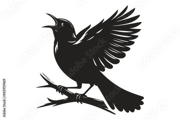 Obraz Crow Silhouettes.ai