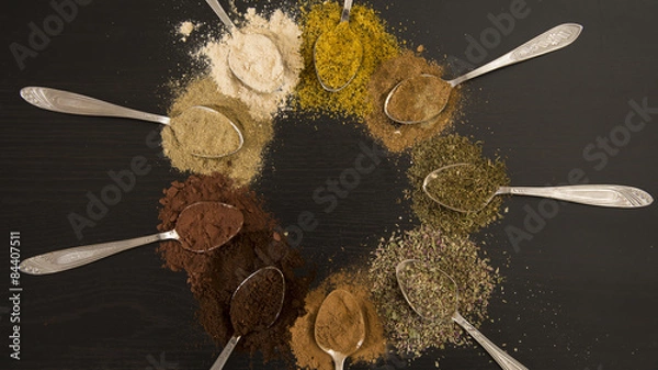 Fototapeta spices