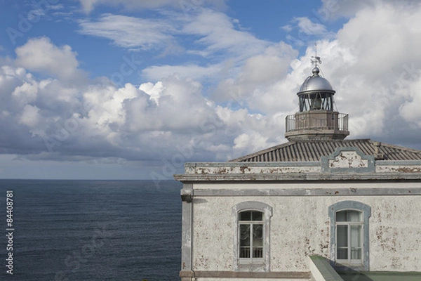 Fototapeta Faro de Candas, Asturias.