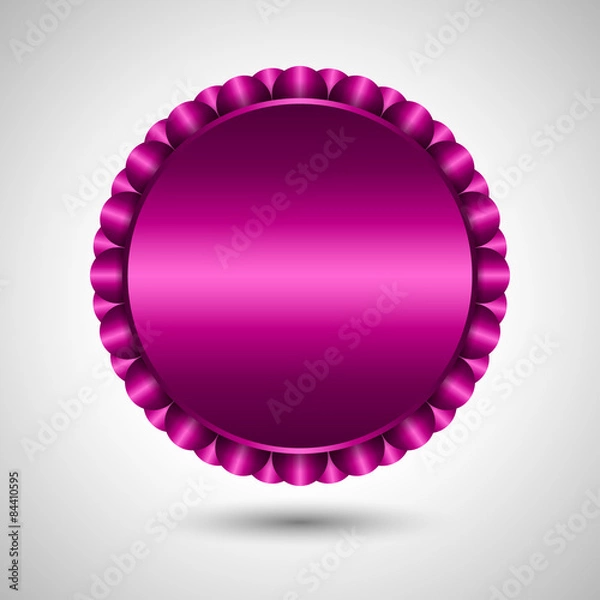 Obraz Abstract scale frame or button. Editable vector. Eps 10