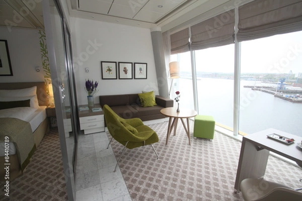 Fototapeta Suite mit Aussicht