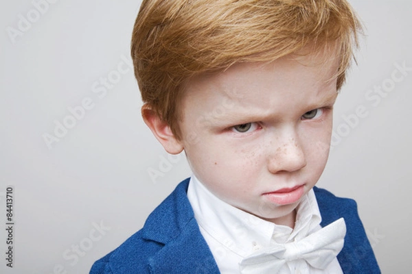 Obraz ‘hild in a bad mood