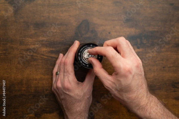 Obraz Coffee Grinder Timemore Chestnut C3