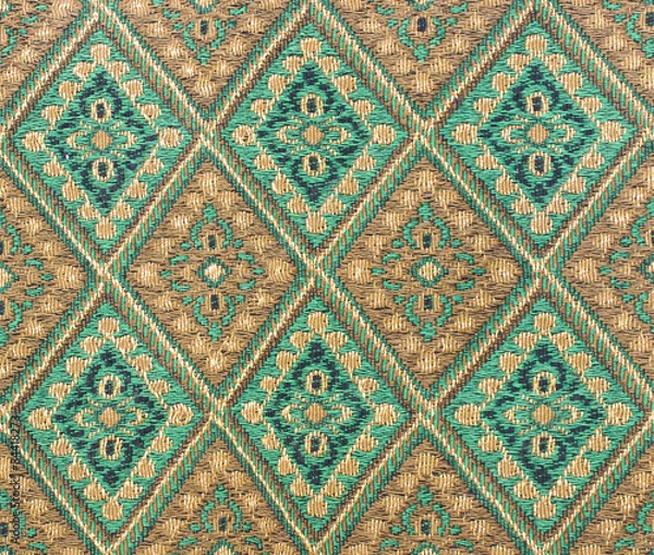 Obraz Thailand style fabric pattern background